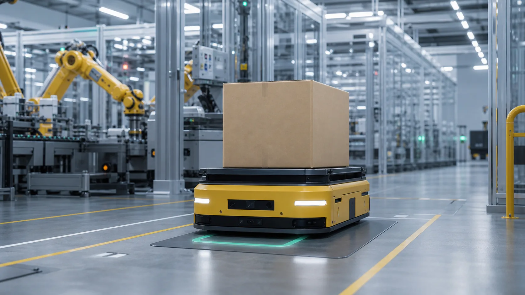 AGV wireless charging mode features