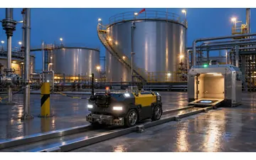 Explosion-proof ground track-type intelligent inspection robot wireless charging: improving the safety of unattended operation and maintenance in explosive environments