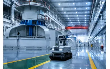 Application and development trends of hydropower station inspection robots combined with wireless charging technology