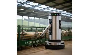 Smart breeding inspection robot: new changes in charging methods in the livestock industry