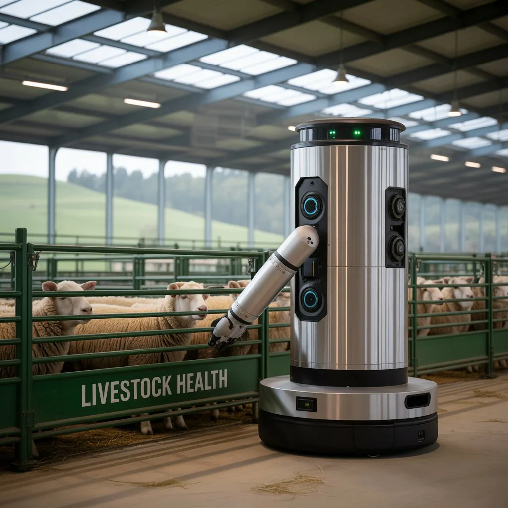 Smart breeding inspection robot: new changes in charging methods in the livestock industry