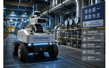 Research on the integration and application of thermal power station inspection robots and wireless charging technology