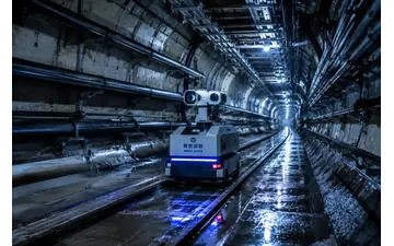 Application analysis of wireless charging technology for tunnel intelligent inspection robots