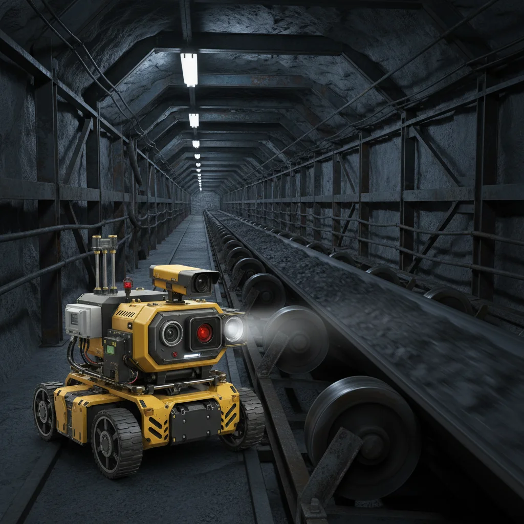 煤矿皮带检测巡检机器人无线充电：打造无人化智能输送巡检系统