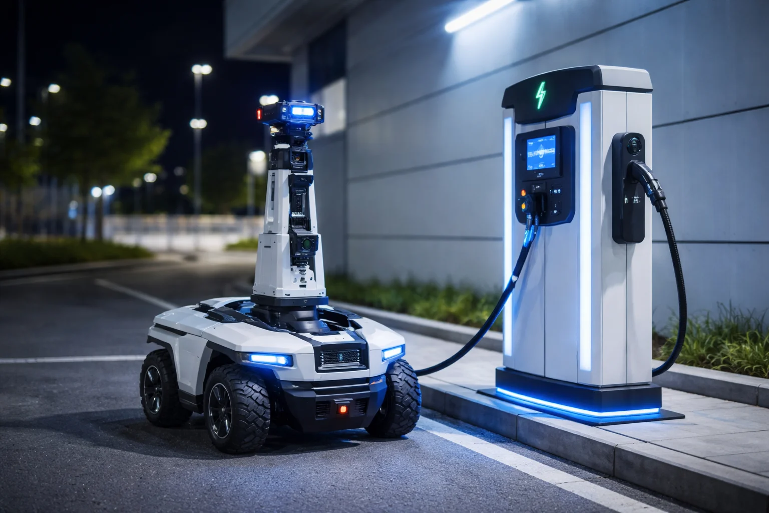 智能巡检机器人充电桩：构建无人化巡检系统的关键基础设施