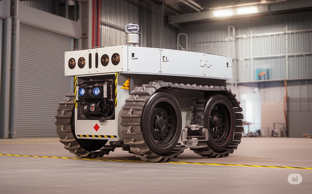 防爆巡检机器人无线充电技术